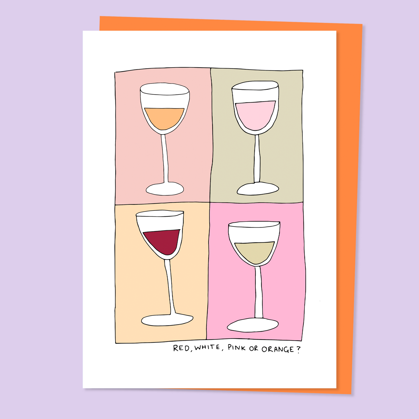 Wine Time Card